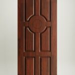 Wooden door for living room