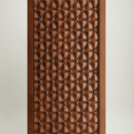 Wooden doors with minimalist design for modern house