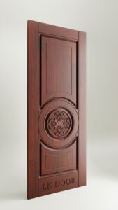 Custom wooden doors