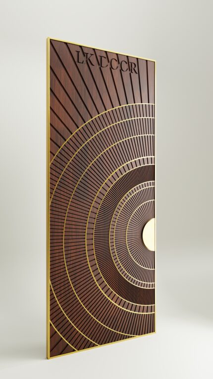 Metal Wooden Door