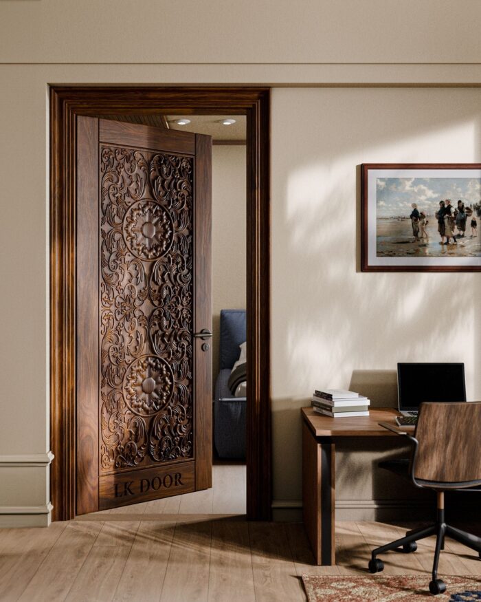 Wooden doors