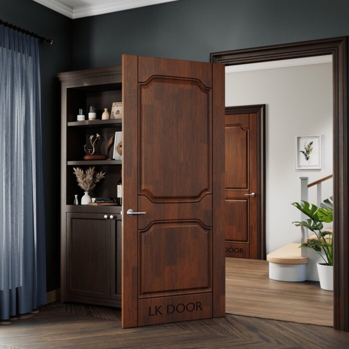 Wooden doors with luxury finish