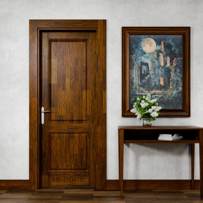 Wooden doors with luxury finish