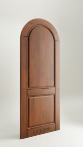 Arch Wooden doors with luxury finish