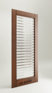 Wire Mesh Jaali Wooden Door