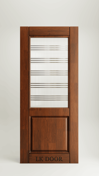 Wire Mesh Jaali Wooden Door