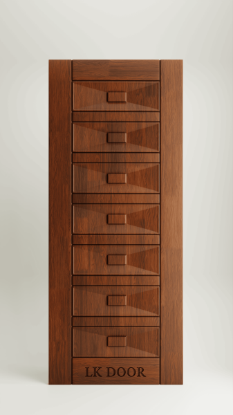 Wooden doors with luxury finish